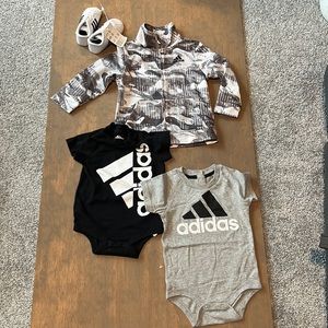 Adidas boy clothes 12-18 months